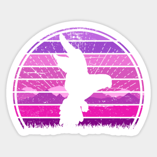 Sunset Dove Sticker